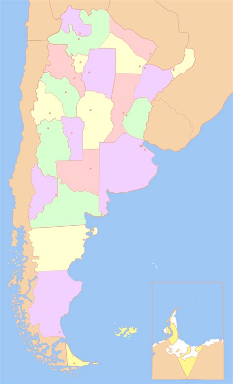 Division mapa argentina provincias y capitales in 2020 clip art vector clipart map screenshot. Archivo:Argentina politico sin capitales.svg - Wikipedia ...