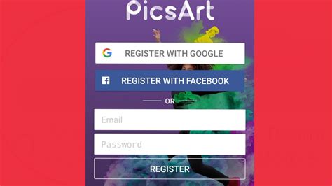 How To Create Picsart Account In Android Youtube