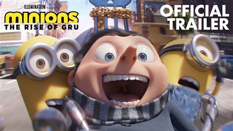 Minions The Rise Of Gru Official Trailer Illumination Youtube