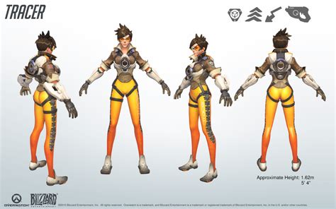 Tracer Overwatch Close Look At Model By Plank 69 On Deviantart