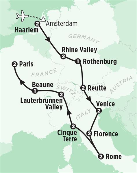 Rick Steves Map Of Europe Gennie Clementine