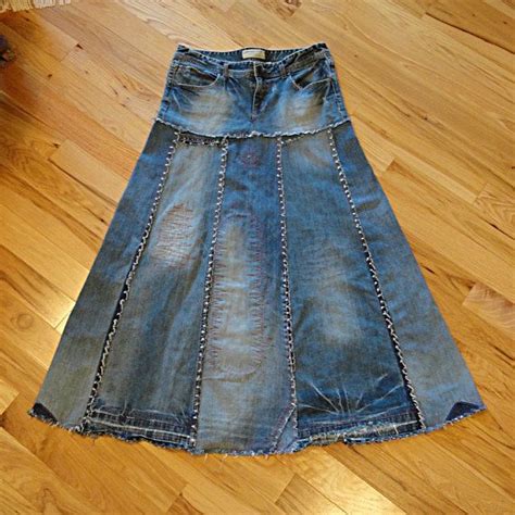 12 Amazing Ideas To Turn Old Jeans Into Stylish Denim Skirts