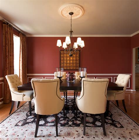 Bright yellow walls and an even brighter citron table brought the dining nook of a north carolina house to life. How to Create a Sensational Dining Room with Red Panache