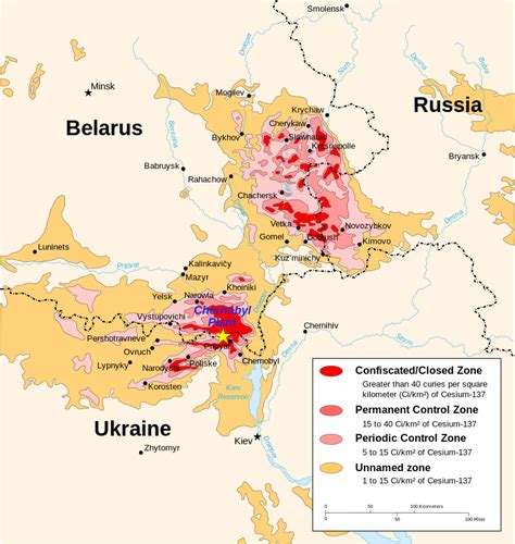 Wikipedia Featured Picture Candidates Chernobyl Radiation Map 1996
