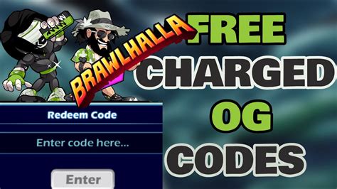 Check spelling or type a new query. FREE BRAWLHALLA CHARGED OG CODES 2020 (PS4,XBOX,PC,SWITCH ...