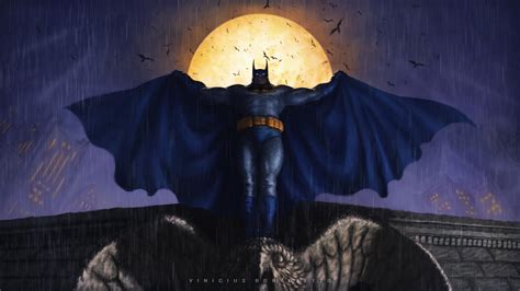 Batman Illustration 4k 2018, HD Superheroes, 4k Wallpapers, Images
