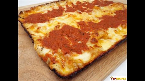 If you are curious to know the difference, check out on the other hand, baking surface with holes do not allow the flow of air and provides soggy centres. Homemade Detroit style pizza Dough Recipe - YouTube