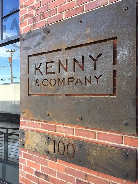 Rustic Metal Signs Two Methods To Achieve An Aged Look
