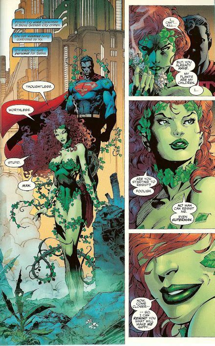 Scansdaily Batmanhush Batman Vs Superman Poison Ivy Dc Comics