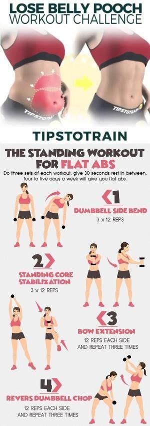 6 Minute Abs Workout To Lose Belly Pooch Absworkoutgymplan Belly