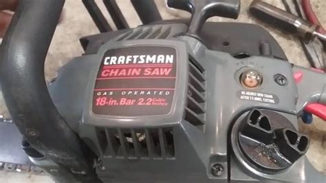 Craftsman Turbo Chainsaw Recoil Repair Craftsman Turbo Chainsaw Pull