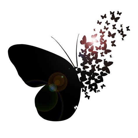 Vinyl Wall Decal Butterfly — Wallstickers4you