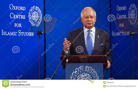 Dato' sri mohd najib was born on july 23rd 1953 in kuala lipis, pahang. Dato Sri Najib Tun Razak editorial stock image. Image of ...