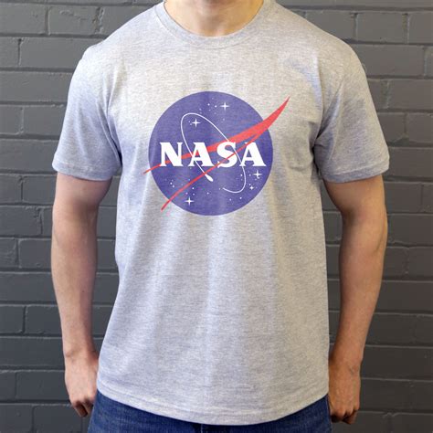 Free returns 100% money back guarantee fast shipping. NASA Logo T-Shirt | RedMolotov