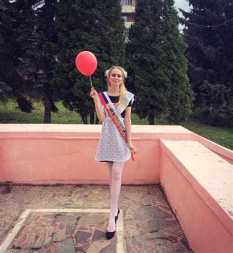Beautiful Russian Schoolgirls Continue To Celebrate Their Graduation Day 26 Pics