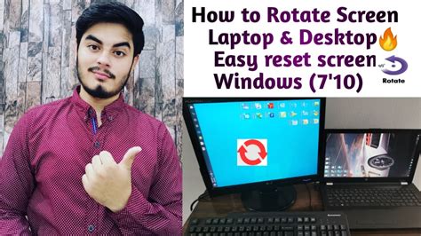 How To Rotate Screen In Windows 10 How To Rotate Screen On Laptop