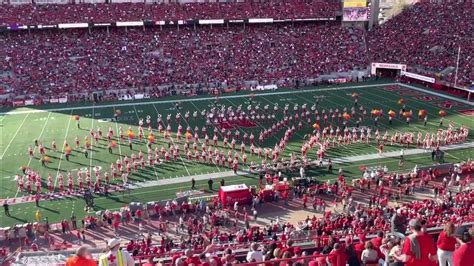 Cornhusker Marching Band 1129 Halftime West Side Story Youtube