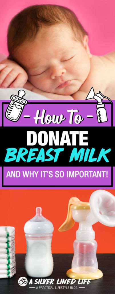 Donating Breast Milk The Process And Importance A Silver Lined Life