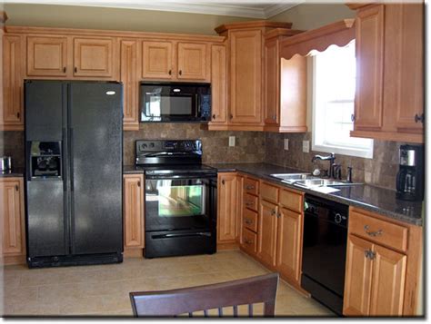 Kitchen cabinet color ideas with black appliances. Most Popular Kitchens With, Most Popular Kitchens With Oak ...