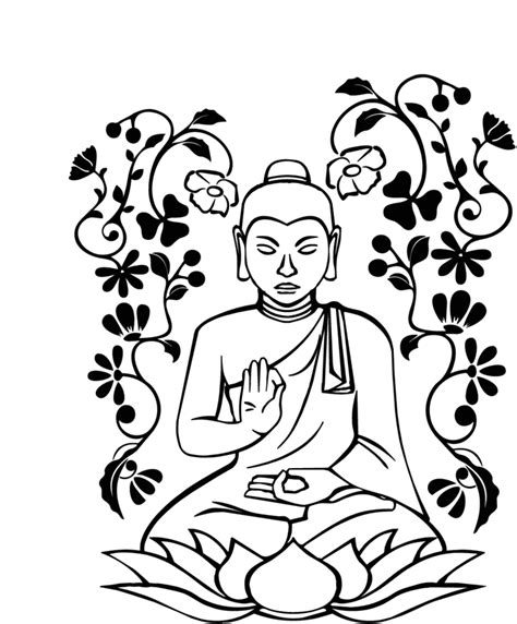 Buddha Sketch Easy At Explore Collection Of Buddha