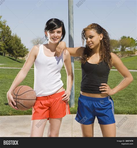 Two Teens Play Image And Photo Free Trial Bigstock