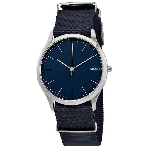 Is the crow on the jorn lande album covers furbait? Skagen Jorn Blue Dial Men's Nylon Watch SKW6364 SKW6364 ...
