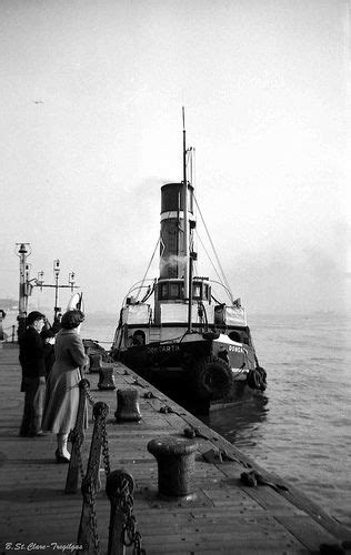 Rea S Tug Dongarth Liverpool Landing Stage 1958 Liverpool England Liverpool Docks