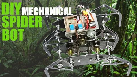 How To Make Six Legged Spider Bot Using Klann Mechanism Mechanical