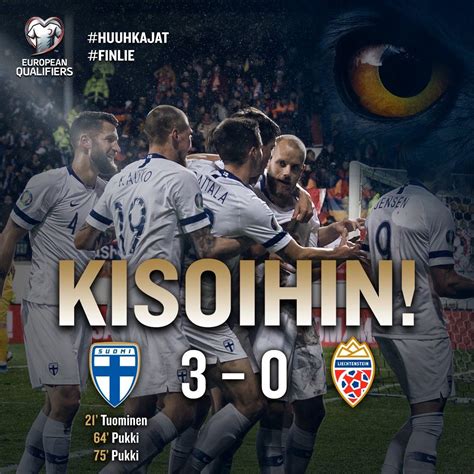 Finnland schlägt dänemark im ersten spiel der gruppe b mit 1:0! FINLAND AND PUKKI HAVE MADE HISTORY, THEIR FIRST TIME ...
