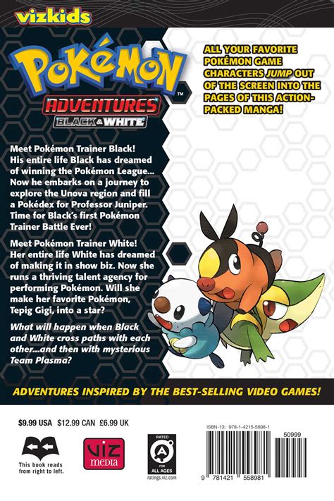 Pokémon Adventures Black And White Vol 1 Book By Hidenori Kusaka