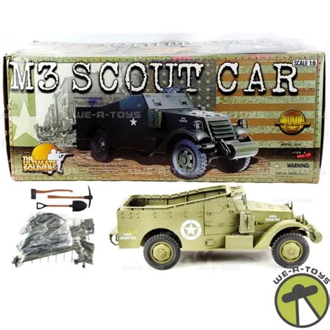 The Ultimate Soldier Wwii M3 Scout Car 16 Scale 21st Century Toys