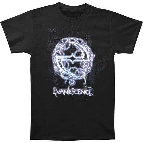 Evanescence Evanescence Mens Want Slim Fit T Shirt Small Black