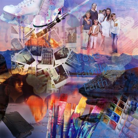 Digital Collage All About Me Cvhs Photography