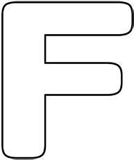 Buchstaben schablone zum ausdrucken din a4. Blanko-Buchstaben-Buchstabenschablonen - Deko-Buchstaben ...