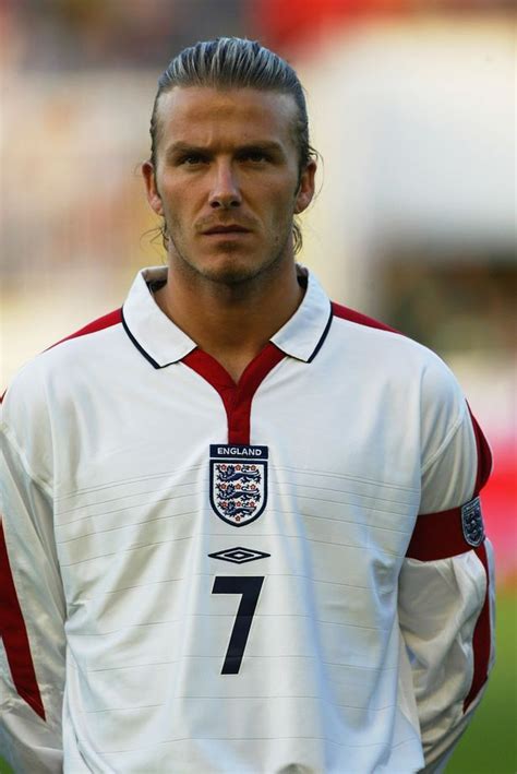David Beckham Obe 115 England Caps Goals 17he Also Won 6 Premier