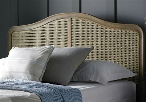 Rattan Matting On Beam Wood Bed Rattan Bed Frame Bed Frame Design