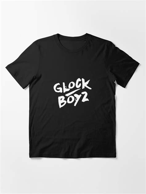 Glock Boyz Logo White T Shirt For Sale By Kushmink Redbubble