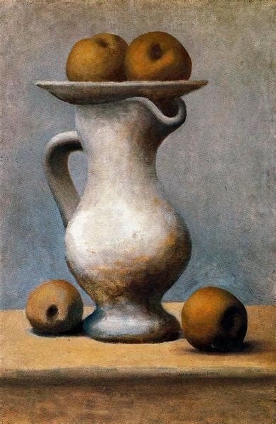Still Life With Pitcher And Apples 1919 Pablo Picasso WikiArt Org