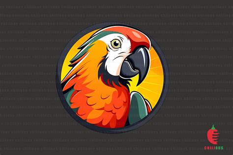 Parrot Logo Png 4 Graphic By Chilious · Creative Fabrica