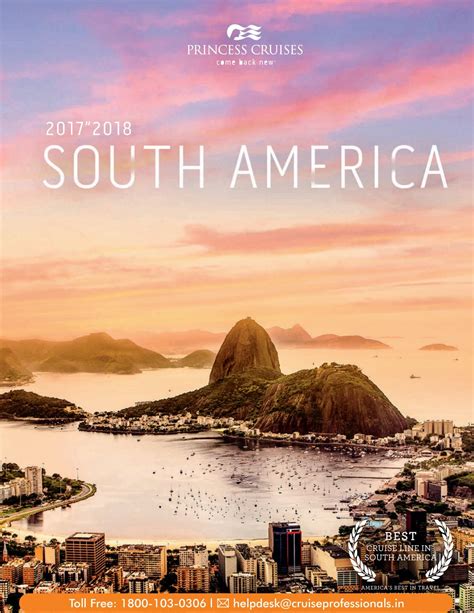 Princess Cruises South America 2017 2018 By Cruise Professionals Issuu
