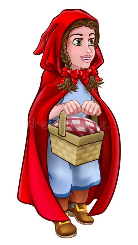 High quality hood cartoon gifts and merchandise. Little Red Riding Hood Fairy Tale Character Stock Vector ...
