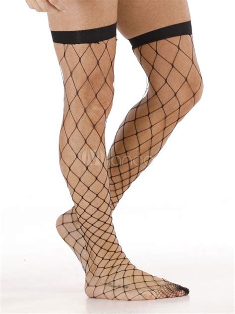 calza a rete da uomo lingerie sexy da uomo clubwear