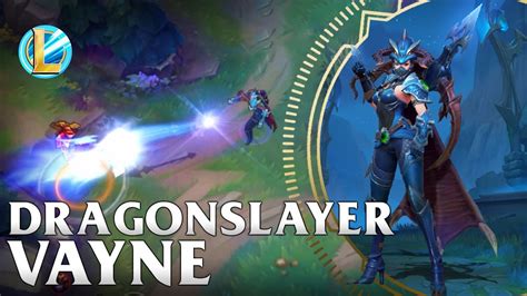 975rp (it's closed for sale. Dragon Slayer Vayne Skin Spotlight - Wild Rift - YouTube