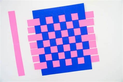 Step By Step Paper Weaving Fun Paper Craft For Kids Of All Ages