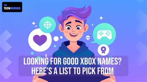 Looking For Good Xbox Names Heres A List To Pick From