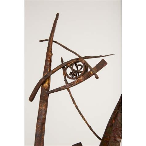Jacobs Ladder Welded Metal Sculpture By Max Finkelstein Chairish