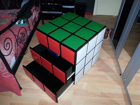 Rubiks Cube Chest Of Drawers Cube Furniture Rubiks Cube Cube