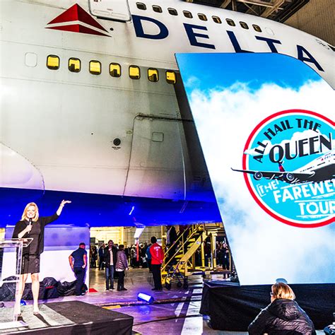 Deltas Iconic 747 Aircraft Retirement Becomes Iconic Experiential