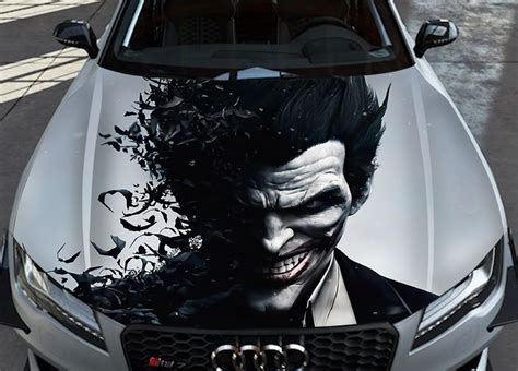 Joker Face Car Sticker Cutting Sticker