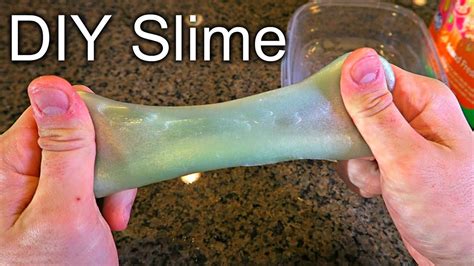 How To Make Slime With Laundry Detergent Youtube